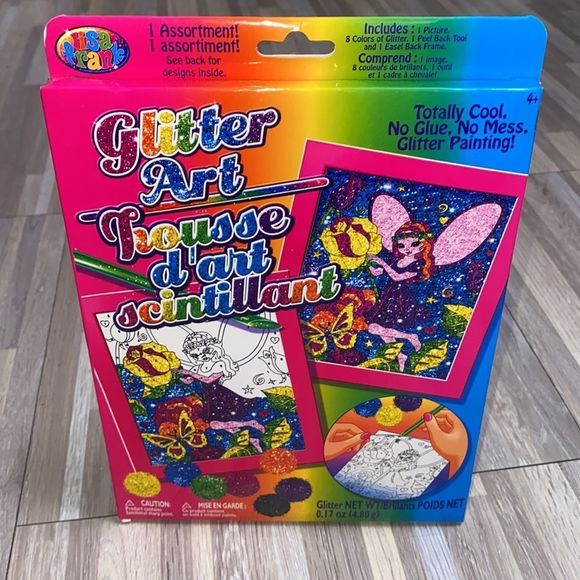 Lisa Frank Art Lisa Frank Glitter Art Kit Garden Fairy Lisa Frank